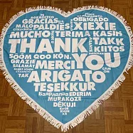 赤西仁周邊商品--愛心造型浴巾 (綠色)