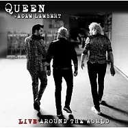 皇后合唱團 + 亞當蘭伯特 / 世界巡迴演唱實錄精選 (CD+DVD)(Queen + Adam Lambert / Live Around The World (CD+DVD))