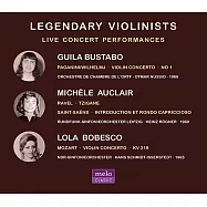 三大女小提琴家的從未曝光協奏曲錄音 /巴絲塔博、奧克萊兒、波貝斯柯(Legendary Violinists in Concerts / Bustabo ∙ Auclair ∙ Bobesco)