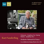 老桑德林1980年指揮法國國家管弦樂團演出舒曼第四號交響曲與布拉姆斯第四號交響曲((Spectrum Sound) Kurt Sanderling conducts Schumann and Brahms Symphonies)
