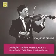 法國小提琴大師戴維艾爾里演奏普羅高菲夫小提琴協奏曲/傅尼葉(大提琴家傅尼葉的胞兄)演奏孟德爾頌小提琴協奏曲 (世界首度發行)((Spectrum Sound) Devy Erlih plays Prokofiev and Jean Fournier plays Mendelssohn violin concertos)