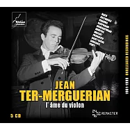 1961年Long-Thibaud小提琴大賽的金牌得主Jean Ter-Merguerian授權錄音 (5CD)(Jean Ter-Merguerian - violin’s soul (5CD))