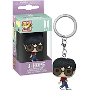 官方週邊商品 BTS 防彈少年團 FUNKO POP! DYNAMITE 公仔鑰匙圈 (美國進口) 【J-HOPE】