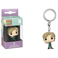 官方週邊商品 BTS 防彈少年團 FUNKO POP! DYNAMITE 公仔鑰匙圈 (美國進口) 【V】