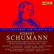 舒曼詩歌系列 / 費雪迪斯考 (指揮) / 許施(男中音) / 8洛特蕾曼(女高音)&hellip;眾星雲集 (4CD)(V.A. / Schumann Lieder on record / Fischer-Dieskau (conductor) / Husch (baritone) / Lehmann (soprano)… (4CD))