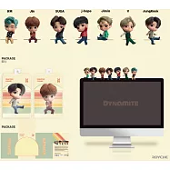 官方周邊商品 防彈少年團 BTS TINYTAN DYNAMITE 人物公仔 (韓國進口版) SUGA