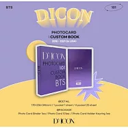 防彈少年團 BTS X DICON PHOTOCARD 101:CUSTOM BOOK 訂製卡冊 (韓國進口版)