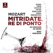 莫札特: 歌劇《龐特王 - 密特里達提》/ 麥可.施佩爾斯〈男高音〉/ 莎賓黛薇兒〈女高音〉/ 德蕾西〈女高音〉/ 明考夫斯基〈指揮〉/ 羅浮宮音樂家合奏團 歐洲進口盤 (3CD)(Mozart: Mitridate, Re di Ponto / Michael Spyres / Sabine Devieilhe / Elsa Dreisig / Marc Minkowski / Les Musiciens du Louvre (3CD))