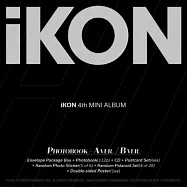 IKON - FLASHBACK (4TH MINI ALBUM) 迷你四輯 (韓國進口版) PHOTOBOOK VER. 2版合購