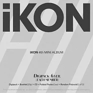 IKON - FLASHBACK (4TH MINI ALBUM) 迷你四輯 (韓國進口版) DIGIPACK VER. 版本隨機