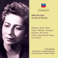 希臘最偉大的次女高音~柯拉西 DECCA錄音全集 (世界首度發行)(Irma Kolassi – The Decca Recitals (4CD))