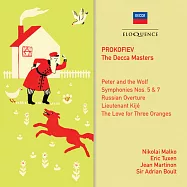 DECCA在1950年代發行的普羅高菲夫錄音集 / 世界首度CD發行 (2CD)(Prokofiev – The Decca Masters / Sir Adrian Boult; Jean Martinon; Eric Tuxen; Nikolai Malko (2CD))