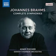 布拉姆斯: 完整交響樂曲 / 亞當.費雪 (指揮) / 丹麥室內樂團 (3CD)(Brahms: Complete Symphonies / Adam Fischer (conductor) / Danish Chamber Orchestra (3CD))