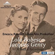 女小提琴家波貝斯柯WDR獨奏會錄音 (2CD)(Bobesco & Genty: WDR Recital Recordings (2CD))