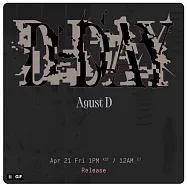閔玧其 AGUST D (BTS/SUGA) - D-DAY 專輯 VER 01 (韓國進口版)