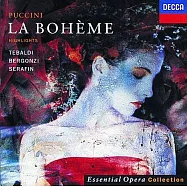 普契尼：波西米亞人 - 精選/提芭蒂、貝岡吉、巴斯提安尼尼，演唱/塞拉芬，指揮 羅馬聖琪西里亞學院管弦樂團(Puccini: La Boheme - Highlights/)