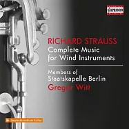 理查史特勞斯管樂 / 維特 (指揮) / 柏林國家樂團 (2CD)(Richard Strauss Wind Music / Witt, Gregor (conductor) / Berlin Staatskapelle, members (2CD))