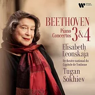 貝多芬: 第3&4號鋼琴協奏曲 / 伊莉莎白.蕾昂絲卡雅(Beethoven: Piano Concertos Nos 4&3 / Elisabeth Leonskaja)