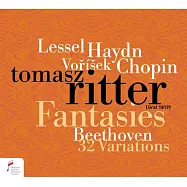 第一屆蕭邦鋼琴古鋼琴大賽金牌得主Tomasz Ritter / 首張個人專輯(Tomasz Ritter / Fantasies / Beethoven - 32 Variations)