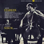 大提琴精緻小品 / 史塔克(大提琴)、賽伯克(鋼琴) (180g LP)(Bartók, Mendelssohn, Martinu, Debussy, Chopin, Wiener / Janos Starker (Cello), Gyorgy Sebok (Piano) (180g LP))