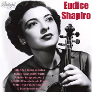 小提琴名家~厄迪絲&middot;夏皮羅 / 布拉姆斯小提琴奏鳴曲全集錄音(Eudice Shapiro Plays Brahms, Bloch, Bartok and Stravinsky (2CD))
