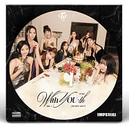 美國進口 TWICE - WITH YOU-TH 迷你十三輯 圖案黑膠唱片 兩版隨機 限量版 (韓國進口版)