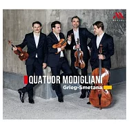 葛利格 / 史麥塔納: 弦樂四重奏作品 / 莫迪里亞尼弦樂四重奏(Grieg - Smetana / Quatuor Modigliani)