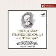 柴可夫斯基: 第4、5 & 第6號<悲愴> 交響曲 (2CD) (日本製作)(Tchaikovsky: Symphonies Nos.4-6 / Vladimir Fedoseyev / The Grand Symphony Orchestra of All-Union National Radio Service and Central Television Networks (2CD) (Japan CD))