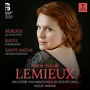 白遼士: 夏夜、拉威爾: 天方夜譚、聖桑: 藝術歌曲 / Marie-Nicole Lemieux, Orchestre Philharmonique De Monte Carlo, Kazuki Yamada/ Marie-Nicole Lemieux, Orchestre Philharmonique De Monte Carlo, Kazuki Yamada(Berlioz: Les Nuits D’Ete, Op. 7, H 81B - Ravel: Sheherazade, M. 41 - Saint-Saens: Melodies Persanes, Op. 26 / Marie-Nicole Lemieux, Orchestre Philharmonique De Monte Carlo, Kazuki Yamada/ Marie-Nicole Lemieux, Orchestre Philharmonique De Monte Carlo, Kazuki Yamada)