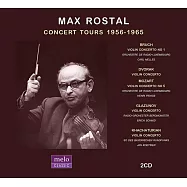 奧地利小提琴大師羅斯托爾協奏曲實況錄音集(Max Rostal / Concert Tours 1956-1965 (2CD))