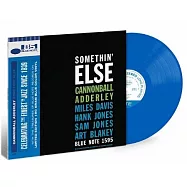 加農砲.艾得利【薩克斯風神魔巨師】/ 意猶未盡【Blue Note-85周年-2024限量藍色彩膠系列】★AMG- 5星最高評價 / 企鵝爵士評鑑- 4星至高評價 / 流行百科全書-5星極評 / RVG錄音大師瑰寶再生 (LP唱片)(Cannonball Adderley / Somethin’ Else (BN 85 Blue Color Vinyl) (LP))