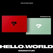 伯賢 BAEKHYUN ( EXO ) - HELLO,WORLD 迷你四輯 HELLO版 (韓國進口版)