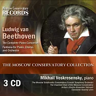 抗議俄國入侵烏克蘭而離開俄國的鋼琴大師:沃斯克列申斯基 / 貝多芬鋼琴協奏曲全集錄音(Beethoven Complete Piano Concerto / Mikhail Voskresensky (3CD))