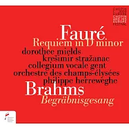 赫瑞維賀指揮佛瑞安魂曲與布拉姆斯葬歌(Philippe Herreweghe / Faure: Requiem in D Minor & Brahms Begrabnisgesang)