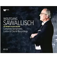 指揮家沙瓦利許於華納古典的交響曲、藝術歌曲與合唱曲錄音全集 / 舒娃茲柯芙 & 費雪迪斯考 / 沙瓦利許 (指揮) (65CD)(The Warner Classics Edition - Complete Symphonic, Lieder & Choral Recordings / Wolfgang Sawallisch (65CD))