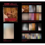 *美國官網獨家版* 朴彩英 ROSE (BLACKPINK) 1ST STUDIO ALBUM ROSIE (美國進口版)