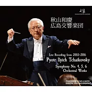 秋山和慶80歲生日紀念專輯(三) / 柴可夫斯基交響曲與管弦作品輯 (4CD)(Tchaikovsky Symphony No.4,5,6 : Kazuyoshi Akiyama (4CD))