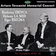 托斯卡尼尼逝世紀念音樂會 / 世界首度原始母帶正規發行 (終極HQCD限量版)(Toscanini Memorial Concert: Walter / Munch / Monteux (2 UHQCD))