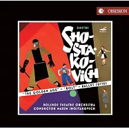 肖斯塔高維奇: 芭蕾組曲<黃金年代>、<螺釘>、雙鋼琴奏鳴曲 (op.94) / 小肖斯塔高維奇 指揮 波修瓦劇院管弦樂團 (日本製作)(Shostakovich: Ballet Suites / Maxim Shostakovich & Bolshoi Theatre Orchestra (Japan CD))