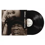 米爾頓.納奇曼托與絲柏汀/ 跨世代即興之會-2025年葛萊美獎最佳爵士聲樂提名+DownBeat-年度最佳專輯入列 (2LP黑膠唱片)(Milton Nascimento, Esperanza Spalding / Milton+esperanza (2LP))