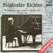 鋼琴大師李希特從未曝光的珍貴錄音 第一輯 / 舒伯特D960與蕭邦第四號敘事曲(Sviatoslav Richter Extreme Rarities Recordings Vol.1)