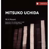 莫札特: 第13&17鋼琴奏鳴曲 / 內田光子 (日本製作)(Mozart: Piano Sonata No. 13 & 17 / Mitsuko Uchida (Japan CD))