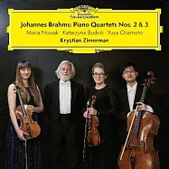 布拉姆斯: 第二、三號鋼琴四重奏 / 鋼琴/齊瑪曼(Brahms : Piano Quartets Nos. 2 & 3 / Krystian Zimermann, Yuya Okamoto, Maria Nowak and Katarzyna Budnik)