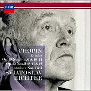 蕭邦: 練習曲與波蘭舞曲 / 李希特/鋼琴 (UHQCD)(Chopin : Etudes Op. 10 No. 1-4, 6, 10-12, Op 25 No. 5-8, 11 & 12，Polonaises No.1 & 4 / Sviatoslav Richter (UHQCD))