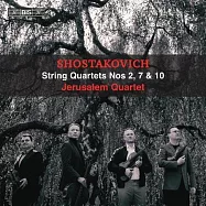 蕭士塔高維契: 第2,7,10號弦樂四重奏 / 耶路撒冷四重奏 (SACD)(Shostakovich: String Quartets Nos 2, 7 & 10 / Jerusalem Quartet (SACD))