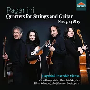 帕格尼尼：弦樂與吉他四重奏2，作品第7、14、15號(Paganini: Quartets for Strings and Guitar Nos. 7, 14 & 15)