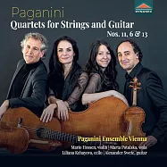 帕格尼尼：弦樂與吉他四重奏4，作品第11、6、13號(Paganini: Quartets for Strings and Guitar Nos. 11, 6 & 13)
