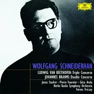 貝多芬: 三重協奏曲 / 布拉姆斯: 雙重協奏曲 / 許奈德罕 / 小提琴 (UHQCD)(Beethoven: Triple Concerto，Brahms: Double Concerto / Wolfgang Schneiderhan, Berlin Radio Symphony Orchestra, Ferenc Fricsay (UHQCD))