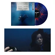 怪奇比莉 / 溫柔重擊1周年紀念 深藍+橘色潑濺彩膠(Billie Eilish / HIT ME HARD AND SOFT Anniversary Edition Vinyl (dark blue & orange splatter))