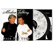 摩登語錄合唱團 / 不再離開 (黑白大理石雙彩膠2LP)(Modern Talking / Back For Good (Black & White Marbled 2LP))
